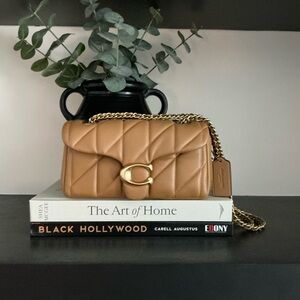Coach Quilted Tabby 20 - Honey Brown